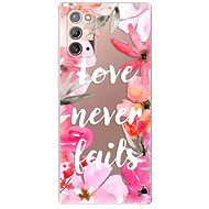 iSaprio Love Never Fails for Samsung Galaxy Note 20 - Phone Cover