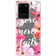 iSaprio Love Never Fails for Samsung Galaxy S20 Ultra - Phone Cover