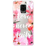 iSaprio Love Never Fails for Xiaomi Redmi Note 9 Pro - Phone Cover