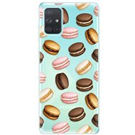 iSaprio Macaron Pattern for Samsung Galaxy A71 - Phone Cover