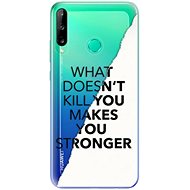 iSaprio Makes You Stronger for Huawei P40 Lite E - Phone Cover