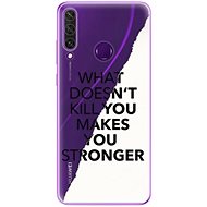 iSaprio Makes You Stronger for Huawei Y6p - Phone Cover