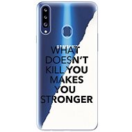 iSaprio Makes You Stronger for Samsung Galaxy A20s - Phone Cover