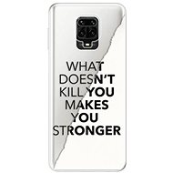 iSaprio Makes You Stronger for Xiaomi Redmi Note 9 Pro - Phone Cover