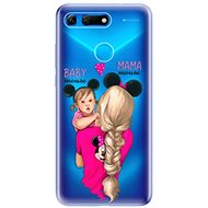 iSaprio Mama Mouse Blond and Girl for Honor View 20 - Phone Cover
