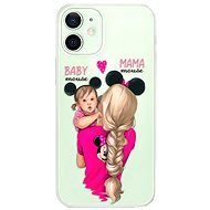 iSaprio Mama Mouse Blond and Girl for iPhone 12 - Phone Cover