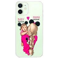 iSaprio Mama Mouse Blond and Girl for iPhone 12 mini - Phone Cover