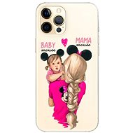 iSaprio Mama Mouse Blond and Girl for iPhone 12 Pro - Phone Cover