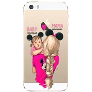 iSaprio Mama Mouse Blond and Girl for iPhone 5/5S/SE - Phone Cover