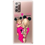 iSaprio Mama Mouse Blond and Girl for Samsung Galaxy Note 20 - Phone Cover
