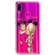 iSaprio Mama Mouse Blond and Girl for Xiaomi Redmi Note 7 - Phone Cover