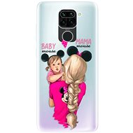 iSaprio Mama Mouse Blond and Girl for Xiaomi Redmi Note 9 - Phone Cover