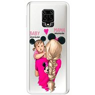 iSaprio Mama Mouse Blond and Girl for Xiaomi Redmi Note 9 Pro - Phone Cover