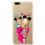 iSaprio Mama Mouse Blonde and Boy for Honor 7S - Phone Cover