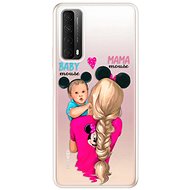 iSaprio Mama Mouse Blonde and Boy for Huawei P Smart 2021 - Phone Cover