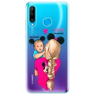 iSaprio Mama Mouse Blonde and Boy for Huawei P30 Lite - Phone Cover