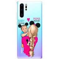 iSaprio Mama Mouse Blonde and Boy for Huawei P30 Pro - Phone Cover