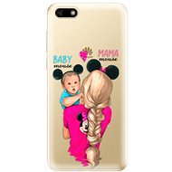 iSaprio Mama Mouse Blonde and Boy for Huawei Y5 2018 - Phone Cover