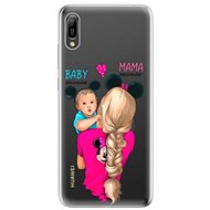 iSaprio Mama Mouse Blonde and Boy for Huawei Y6 2019 - Phone Cover