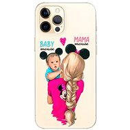 iSaprio Mama Mouse Blonde and Boy for iPhone 12 Pro - Phone Cover