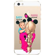 iSaprio Mama Mouse Blonde and Boy for iPhone 5/5S/SE - Phone Cover