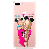 iSaprio Mama Mouse Blonde and Boy for iPhone 7 Plus / 8 Plus - Phone Cover