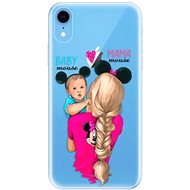 iSaprio Mama Mouse Blonde and Boy for iPhone Xr - Phone Cover