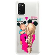 iSaprio Mama Mouse Blonde and Boy for Samsung Galaxy A02s - Phone Cover
