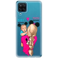 iSaprio Mama Mouse Blonde and Boy for Samsung Galaxy A12 - Phone Cover