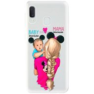 iSaprio Mama Mouse Blonde and Boy for Samsung Galaxy A20e - Phone Cover