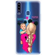 iSaprio Mama Mouse Blonde and Boy for Samsung Galaxy A20s - Phone Cover