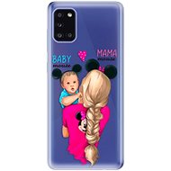 iSaprio Mama Mouse Blonde and Boy for Samsung Galaxy A31 - Phone Cover