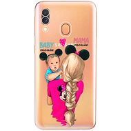 iSaprio Mama Mouse Blonde and Boy for Samsung Galaxy A40 - Phone Cover