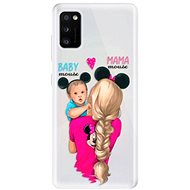 iSaprio Mama Mouse Blonde and Boy for Samsung Galaxy A41 - Phone Cover