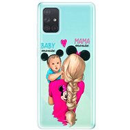 iSaprio Mama Mouse Blonde and Boy for Samsung Galaxy A71 - Phone Cover