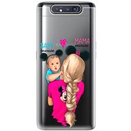 iSaprio Mama Mouse Blonde and Boy for Samsung Galaxy A80 - Phone Cover