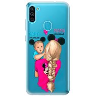 iSaprio Mama Mouse Blonde and Boy for Samsung Galaxy M11 - Phone Cover
