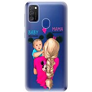 iSaprio Mama Mouse Blonde and Boy for Samsung Galaxy M21 - Phone Cover
