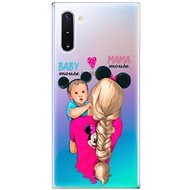 iSaprio Mama Mouse Blonde and Boy for Samsung Galaxy Note 10 - Phone Cover