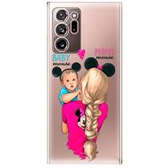 iSaprio Mama Mouse Blonde and Boy for Samsung Galaxy Note 20 Ultra - Phone Cover