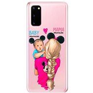 iSaprio Mama Mouse Blonde and Boy for Samsung Galaxy S20 - Phone Cover
