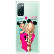 iSaprio Mama Mouse Blonde and Boy for Samsung Galaxy S20 FE - Phone Cover