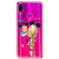 iSaprio Mama Mouse Blonde and Boy for Xiaomi Redmi Note 7 - Phone Cover