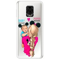 iSaprio Mama Mouse Blonde and Boy for Xiaomi Redmi Note 9 Pro - Phone Cover