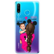 iSaprio Mama Mouse Brunette and Boy for Huawei P30 Lite - Phone Cover