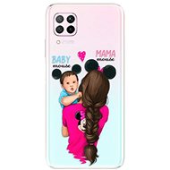 iSaprio Mama Mouse Brunette and Boy for Huawei P40 Lite - Phone Cover