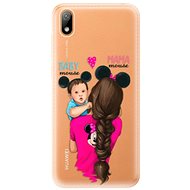 iSaprio Mama Mouse Brunette and Boy for Huawei Y5 2019 - Phone Cover
