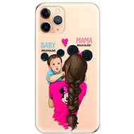 iSaprio Mama Mouse Brunette and Boy for iPhone 11 Pro - Phone Cover