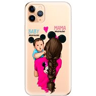 iSaprio Mama Mouse Brunette and Boy for iPhone 11 Pro Max - Phone Cover