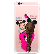 iSaprio Mama Mouse Brunette and Boy for iPhone 6 Plus - Phone Cover
